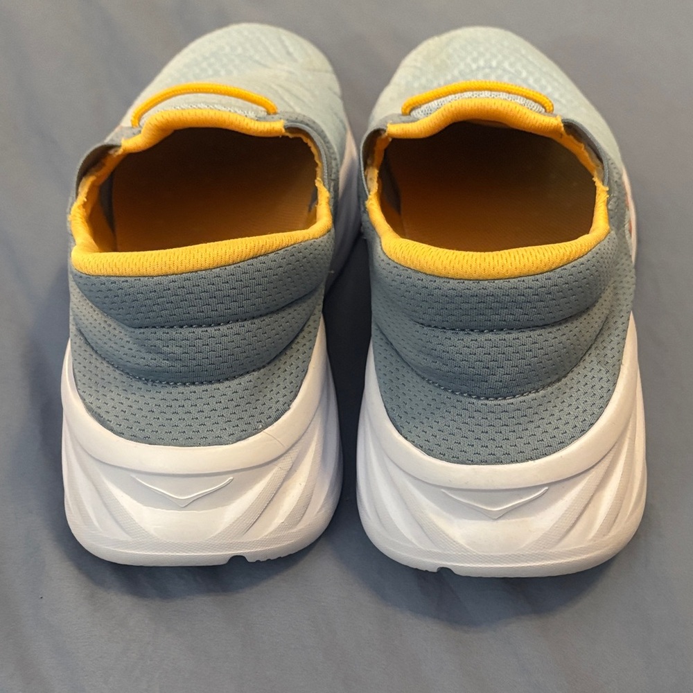 Hoka Women’s Sneakers - Light Blue and Orange - Picture 3 of 4